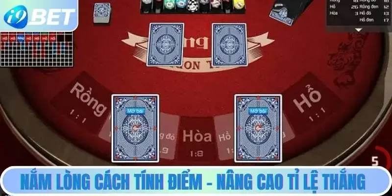 Cách tính điểm trò chơi rồng hổ online