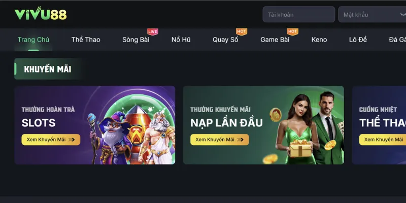 Vivu88 tặng thưởng khuyến mãi siêu hot Vivu88 tặng thưởng khuyến mãi siêu hot